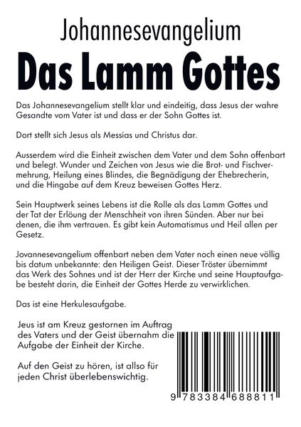 Produktbild: Das Lamm Gottes