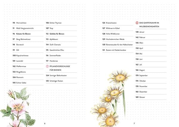 Produktbild: Bienengl&uuml;ck im Garten &ndash; Das illustrierte Gartenbuch