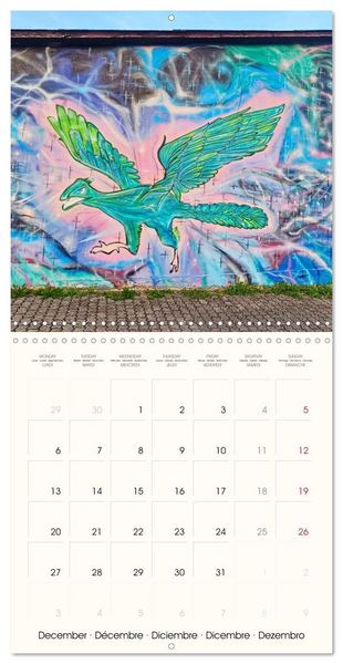 Produktbild: Street art - Walls of Imagination (Wall Calendar 2027 12 &times; 12 Inch) CALVENDO 12 Month Wall Calendar