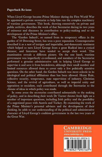 Produktbild: Lloyd George's Secretariat