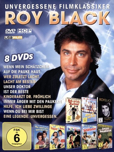 Produktbild: Roy Black - Unvergessliche Filmklassiker [8 DVDs]