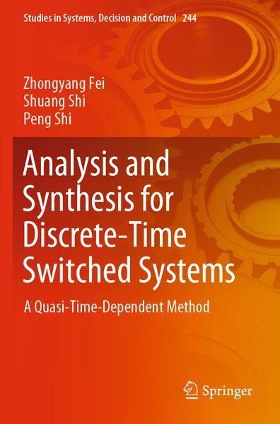 Produktbild: Analysis and Synthesis for Discrete-Time Switched Systems