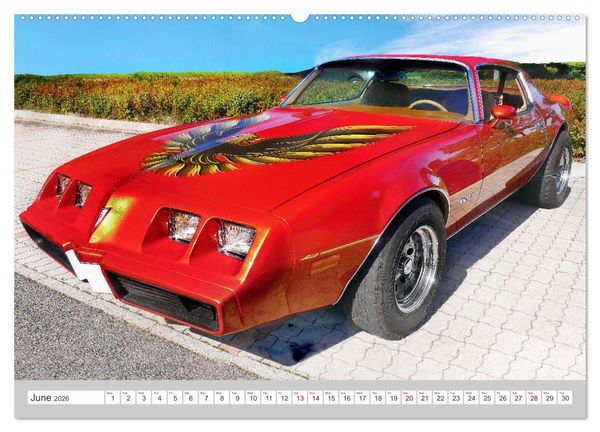 Produktbild: American Classic Cars - Photo collection (Wall Calendar 2026 DIN A2 landscape), CALVENDO 12 Month Wall Calendar