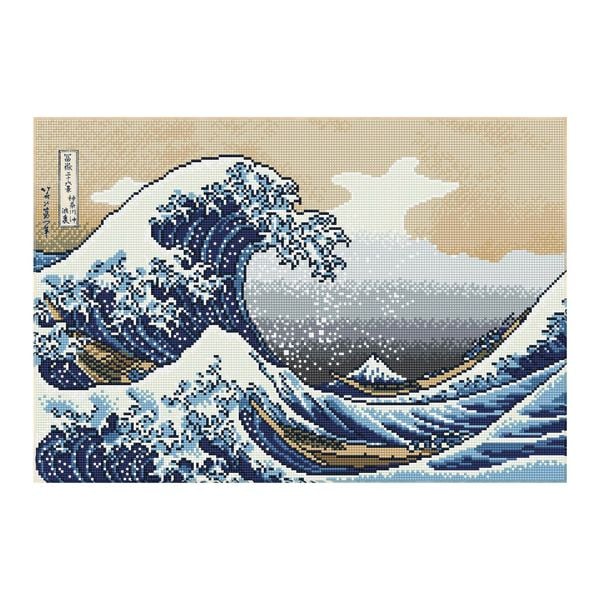 Produktbild: Diamond Dotz "Die gro&szlig;e Welle vor Kanagawa"