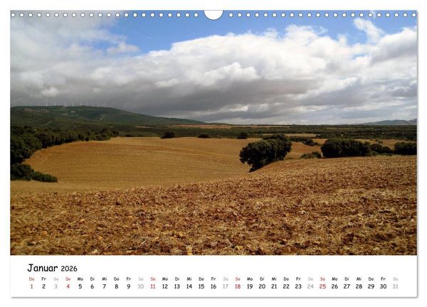 Produktbild: Jakobsweg - Camino Frances (Wandkalender 2026 DIN A3 quer), CALVENDO Monatskalender