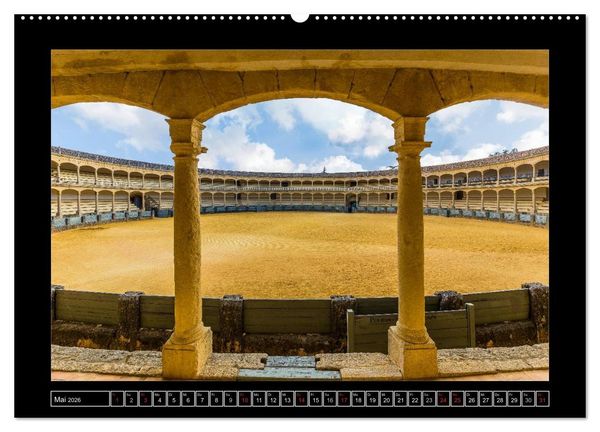 Produktbild: Andalusien - Die Seele Spaniens (hochwertiger Premium Wandkalender 2026 DIN A2 quer), Kunstdruck in Hochglanz