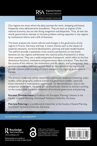 Produktbild: Governance and City Regions