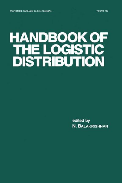 Produktbild: Handbook of the Logistic Distribution