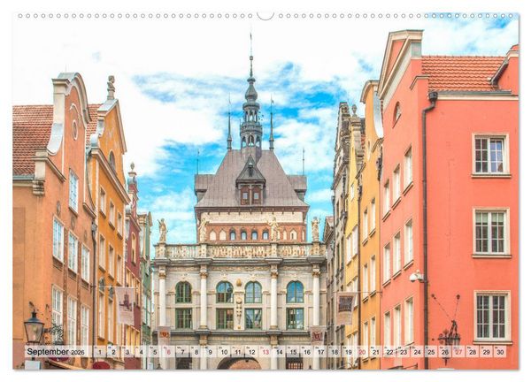 Produktbild: Danzig - Polnische Hansestadt (Wandkalender 2026 DIN A2 quer), CALVENDO Monatskalender