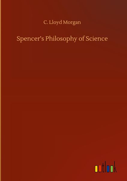 Produktbild: Spencer's Philosophy of Science