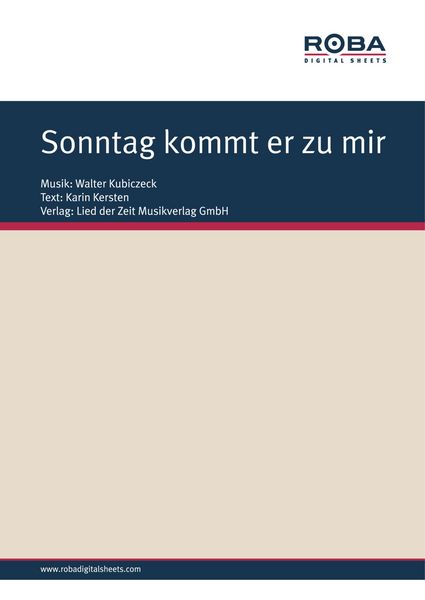 Produktbild: Sonntag kommt er zu mir