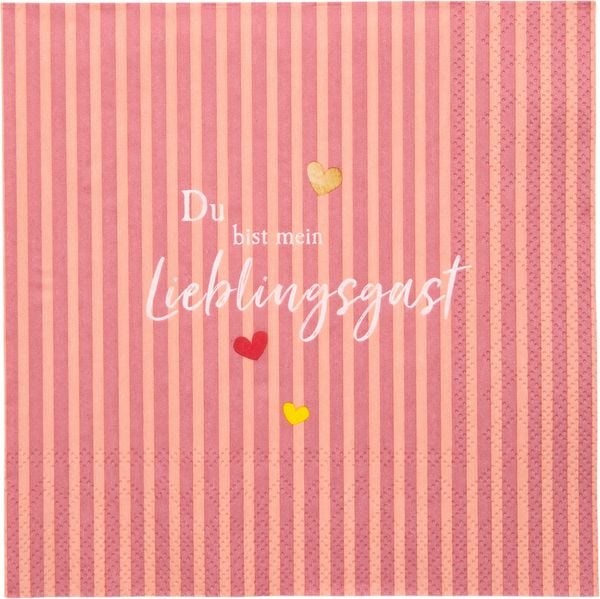 Produktbild: Servietten Lieblingsgast - F&uuml;r Lieblingsg&auml;ste