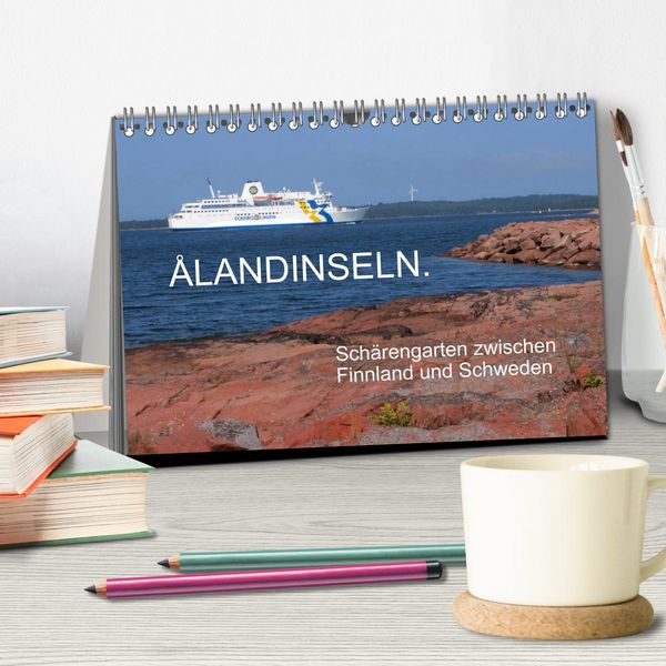 Produktbild: &Aring;landinseln. Sch&auml;rengarten zwischen Finnland und Schweden (Tischkalender 2026 DIN A5 quer), CALVENDO Monatskalender