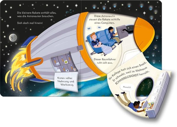 Guck mal, wie das funktioniert! Die Weltraum-Rakete