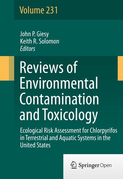 Produktbild: Ecological Risk Assessment for Chlorpyrifos in Terrestrial and Aquatic Systems in the United States