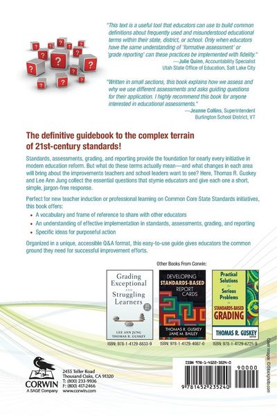 Produktbild: Answers to Essential Questions About Standards, Assessments, Grading, and Reporting