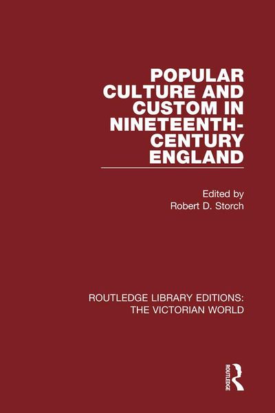 Produktbild: Popular Culture and Custom in Nineteenth-Century England