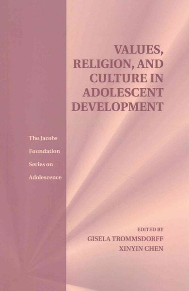 Produktbild: Values, Religion, and Culture in Adolescent Development