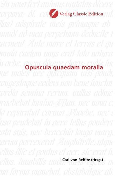 Produktbild: Opuscula quaedam moralia