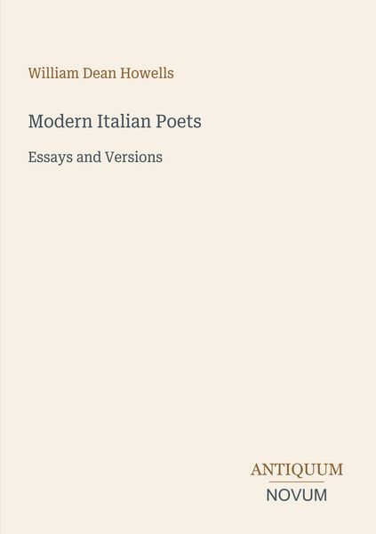 Produktbild: Modern Italian Poets