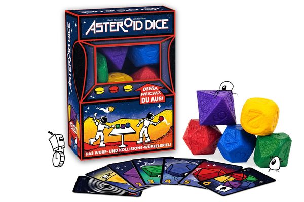 Produktbild: Waxkirsh, G: Asteroid Dice