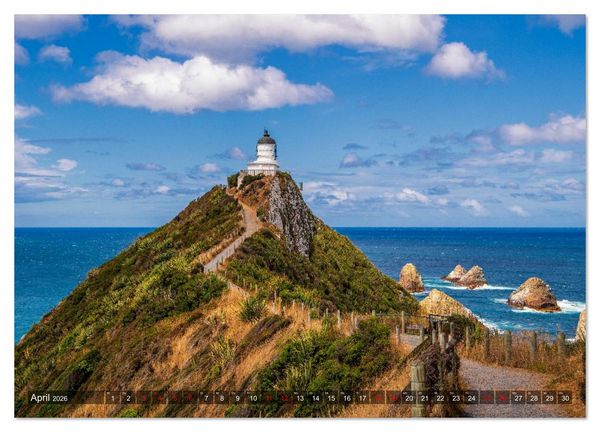 Produktbild: Neuseeland - Entdeckungen am Ende der Welt (Wandkalender 2026 DIN A3 quer), CALVENDO Monatskalender