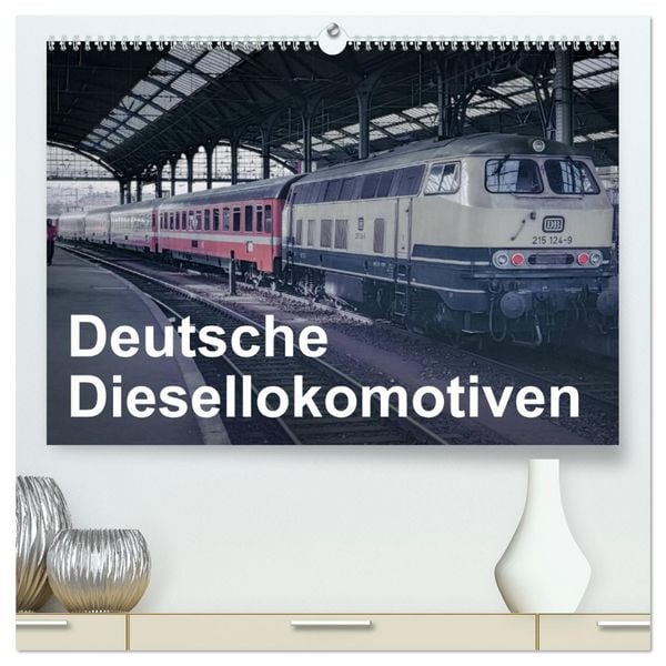 Deutsche Diesellokomotiven (hochwertiger Premium Wandkalender 2026 DIN A2 quer), Kunstdruck in Hochglanz