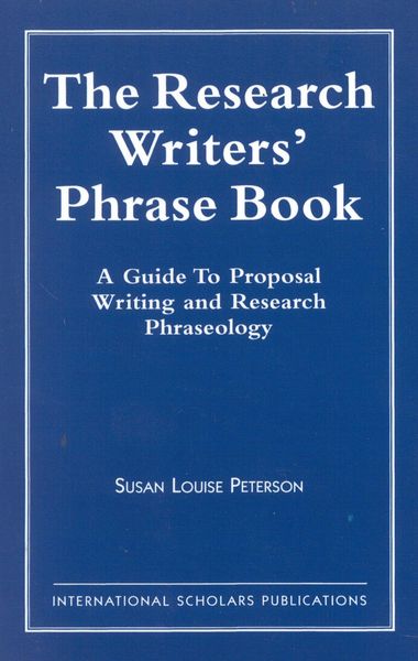 Produktbild: The Research Writer's Phrase Book