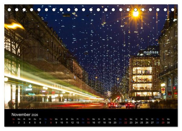 Produktbild: Z&Uuml;RICH - Little Big City (Tischkalender 2026 DIN A5 quer), CALVENDO Monatskalender