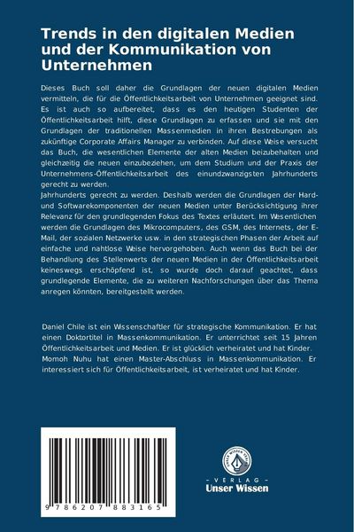 Produktbild: Trends in den digitalen Medien und der Kommunikation von Unternehmen