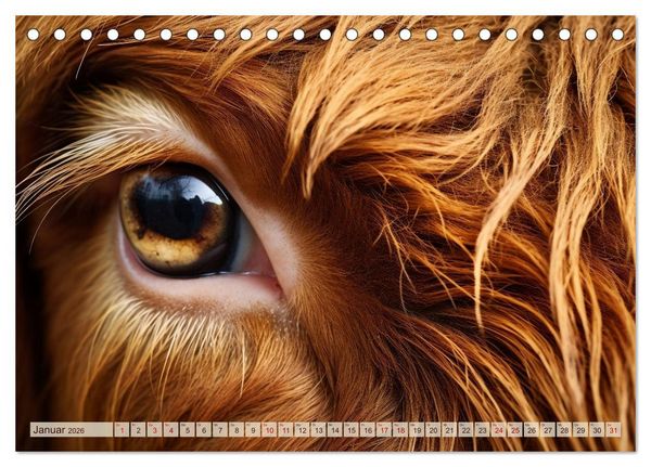 Produktbild: Schau mir ins Auge (Tischkalender 2026 DIN A5 quer), CALVENDO Monatskalender