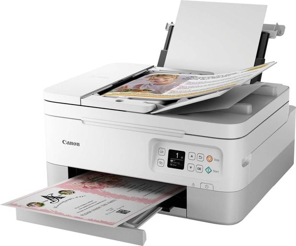 Canon PIXMA TS7451i Multifunktionsdrucker Tintenstrahl Farbe A4 Drucker, Scanner, Kopierer WLAN, USB, Bluetooth®