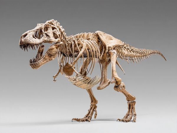 Produktbild: CALVENDO Puzzle Dinosaurier Tyrannosaurus Rex - K&ouml;nig der J&auml;ger | 1000 Teile Lege-Gr&ouml;&szlig;e 64x48cm Foto-Puzzle f&uuml;r gl&uuml;ckliche Stunden