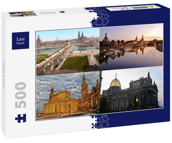 Produktbild: Lais Puzzle Collage Dresden 500 Teile