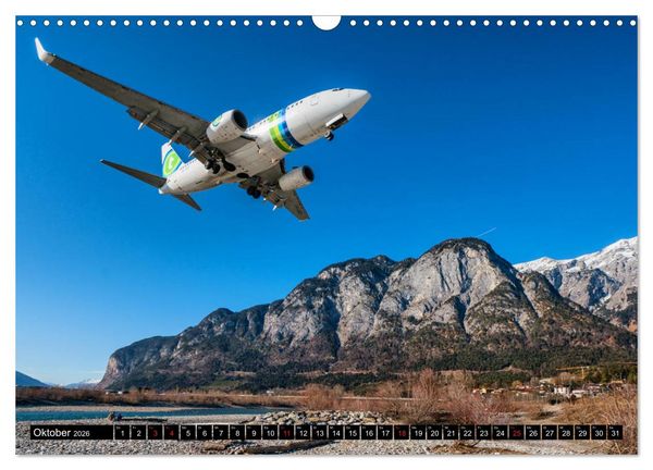 Produktbild: Flugzeugkalender (Wandkalender 2026 DIN A3 quer), CALVENDO Monatskalender