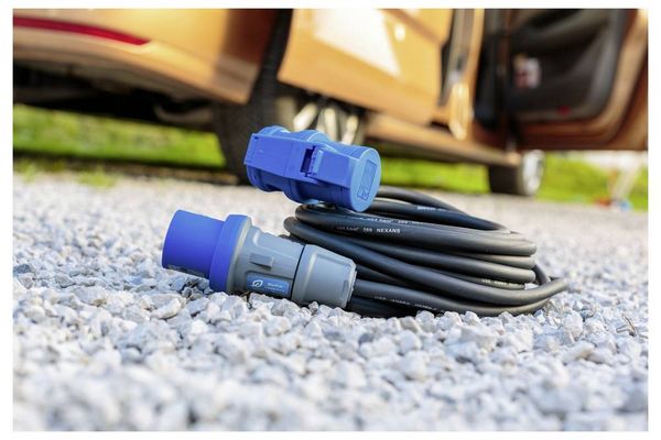 Produktbild: Brennenstuhl 1168650510 Strom Camping-CEE-Verl&auml;ngerungskabel Blau, Schwarz 10 m H07RN-F 3G 2,5 mm&sup2;