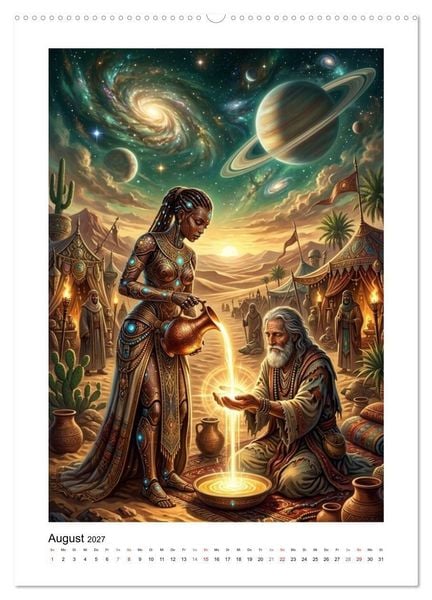 Produktbild: Das Verm&auml;chtnis der Sterne (hochwertiger Premium Wandkalender 2027 DIN A2 hoch), Kunstdruck in Hochglanz
