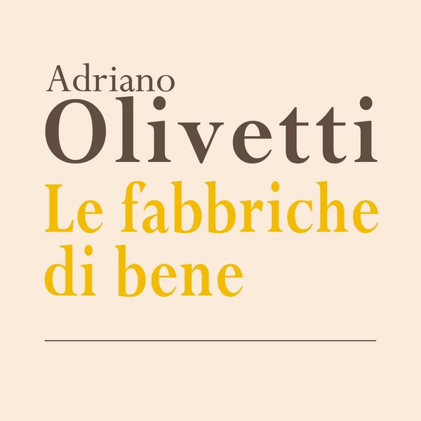 Produktbild: Le fabbriche di bene