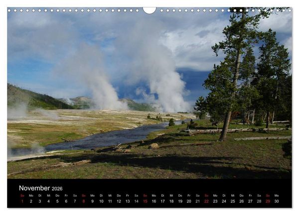 Produktbild: Wyoming! (Wandkalender 2026 DIN A3 quer), CALVENDO Monatskalender