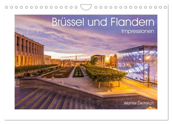 Produktbild: Br&uuml;ssel und Flandern Impressionen (Wandkalender 2026 DIN A4 quer), CALVENDO Monatskalender