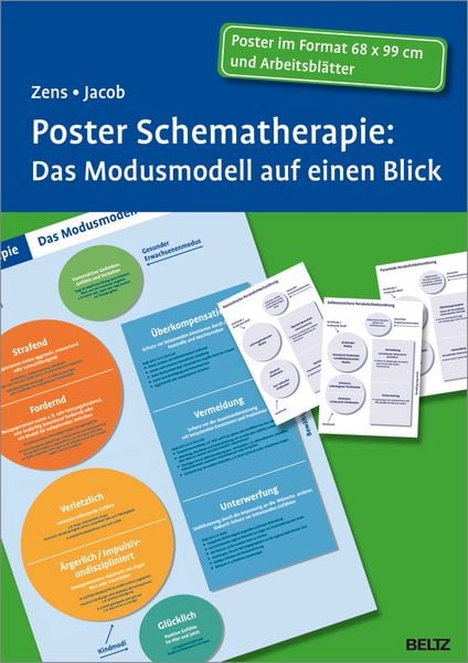 Produktbild: Poster Schematherapie: Das Modusmodell auf einen Blick