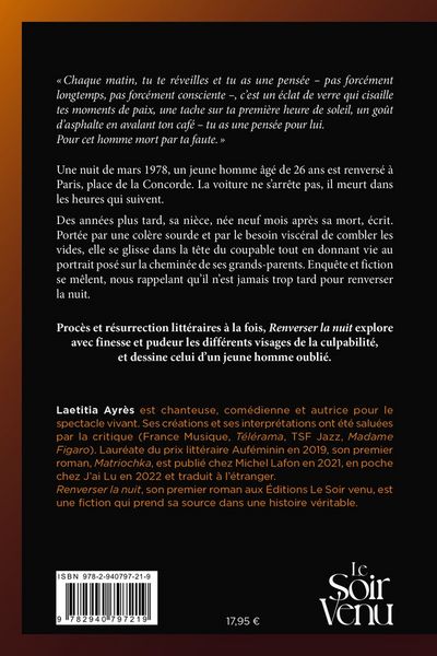 Produktbild: Renverser la nuit