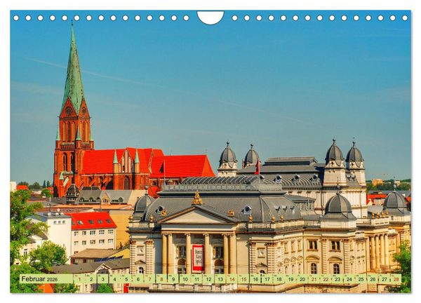 Produktbild: Schwerin - Welterbe (Wandkalender 2026 DIN A4 quer), CALVENDO Monatskalender