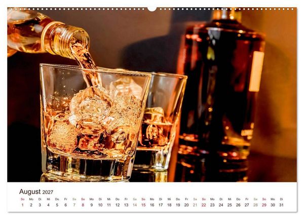 Produktbild: Whisky und Whiskey 2027. Sinnliche Impressionen (Wandkalender 2027 DIN A2 quer), CALVENDO Monatskalender