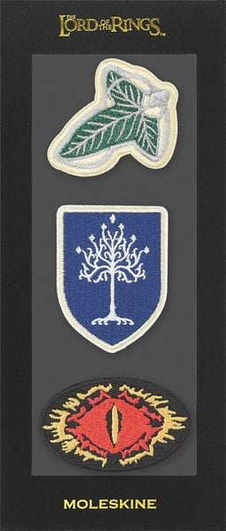 Produktbild: Moleskine Der Herr der Ringe Patches (3er-Set)