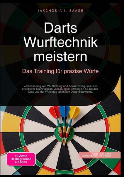 Produktbild: Darts Wurftechnik meistern: Das Training f&uuml;r pr&auml;zise W&uuml;rfe