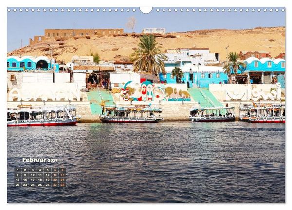 Produktbild: &Auml;gypten - Landschaften entlang des Nils (Wandkalender 2027 DIN A3 quer), CALVENDO Monatskalender