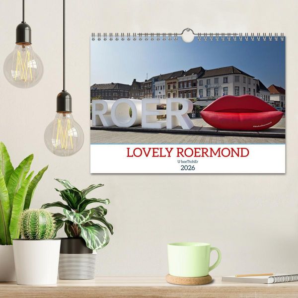 Produktbild: LOVELY ROERMOND (Wall Calendar 2026 DIN A4 landscape), CALVENDO 12 Month Wall Calendar