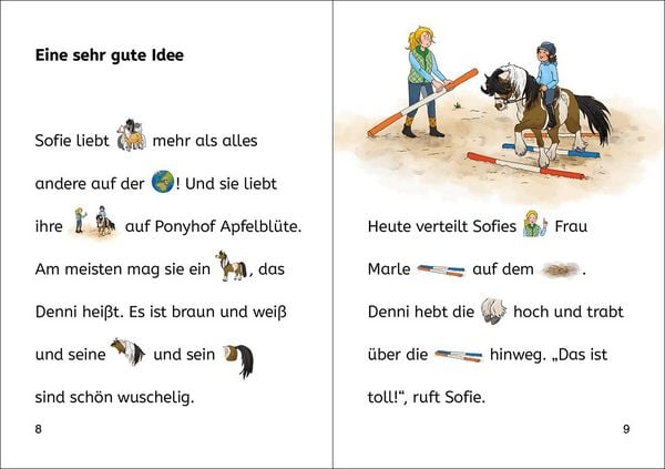 Produktbild: Bildermaus - Willkommen auf Ponyhof Apfelbl&uuml;te