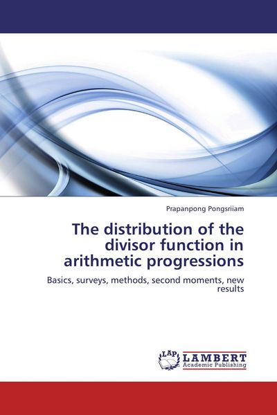 Produktbild: The distribution of the divisor function in arithmetic progressions